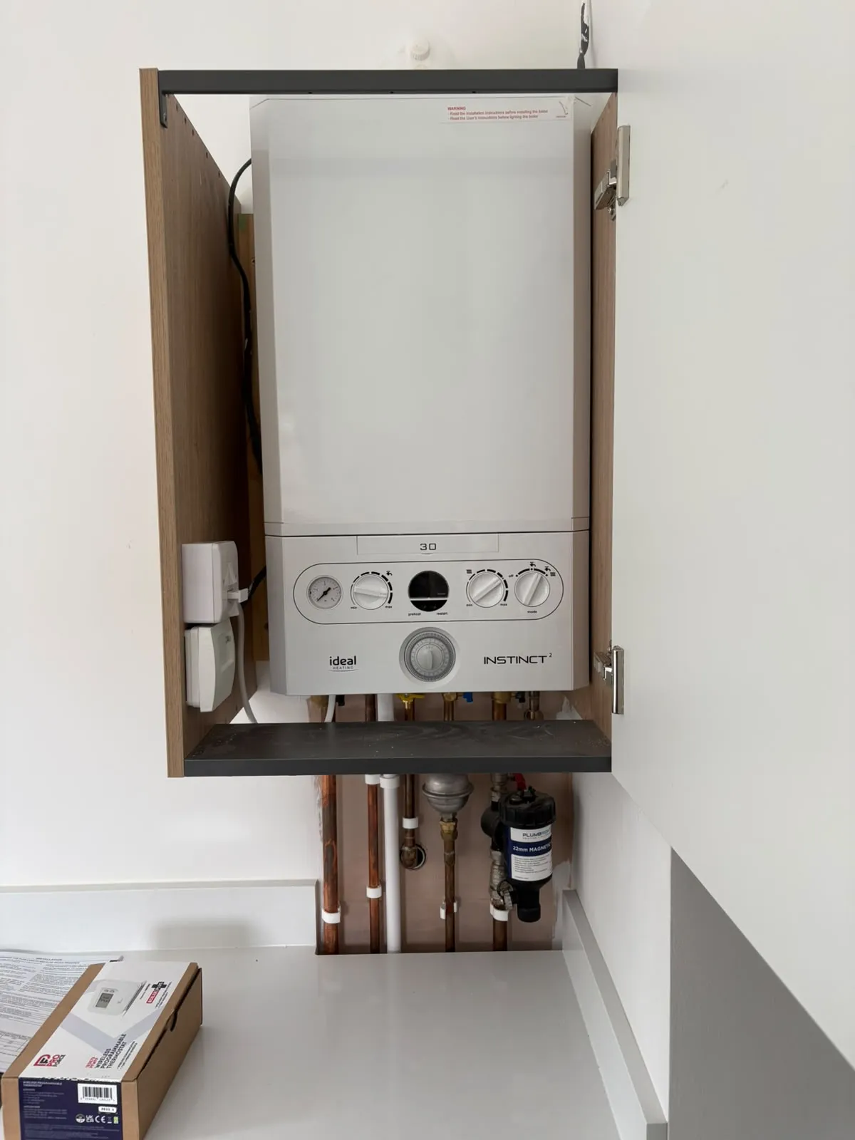 New boiler installation in Somerset