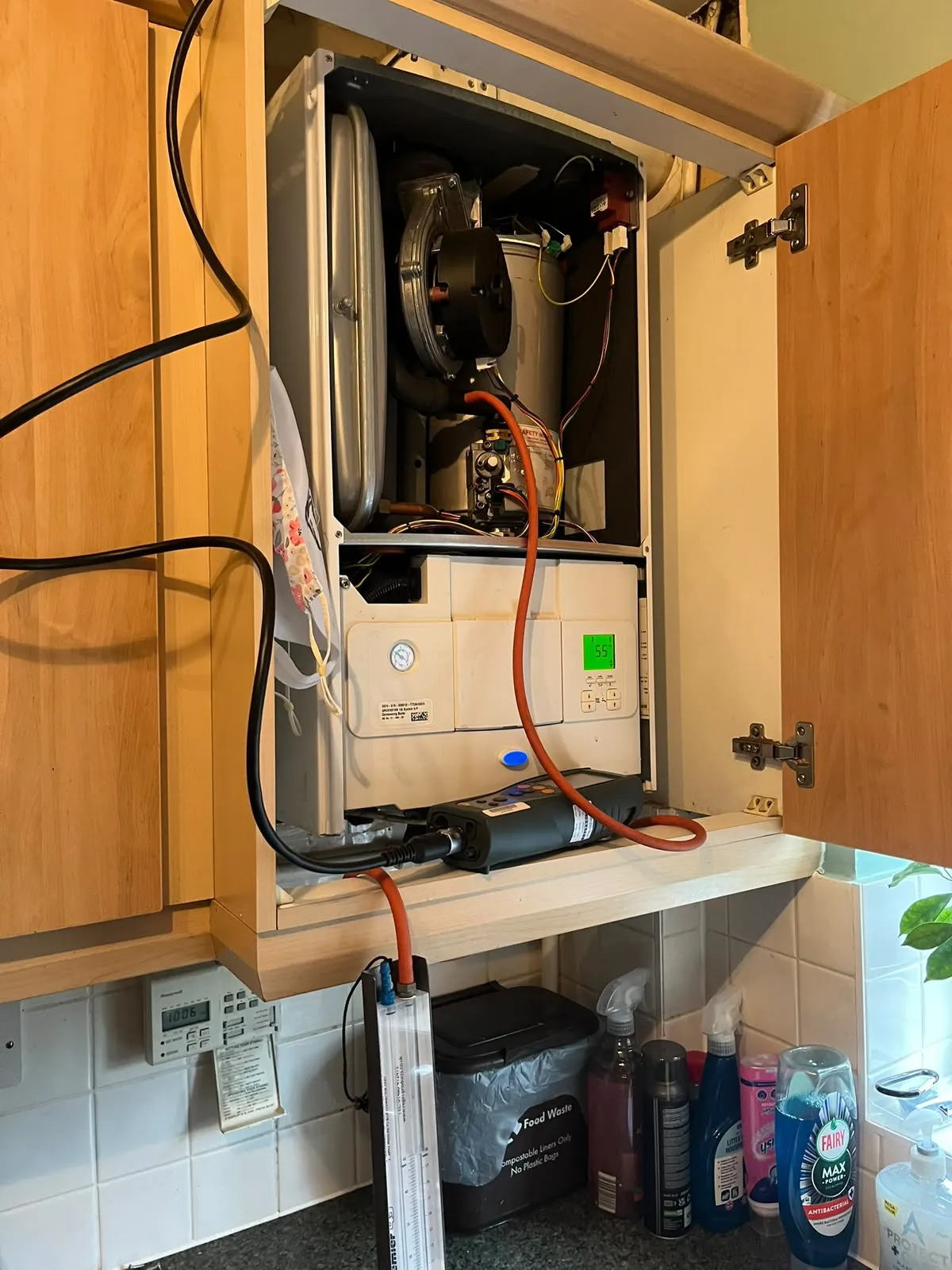 Boiler repair carried out by Heat-Plus