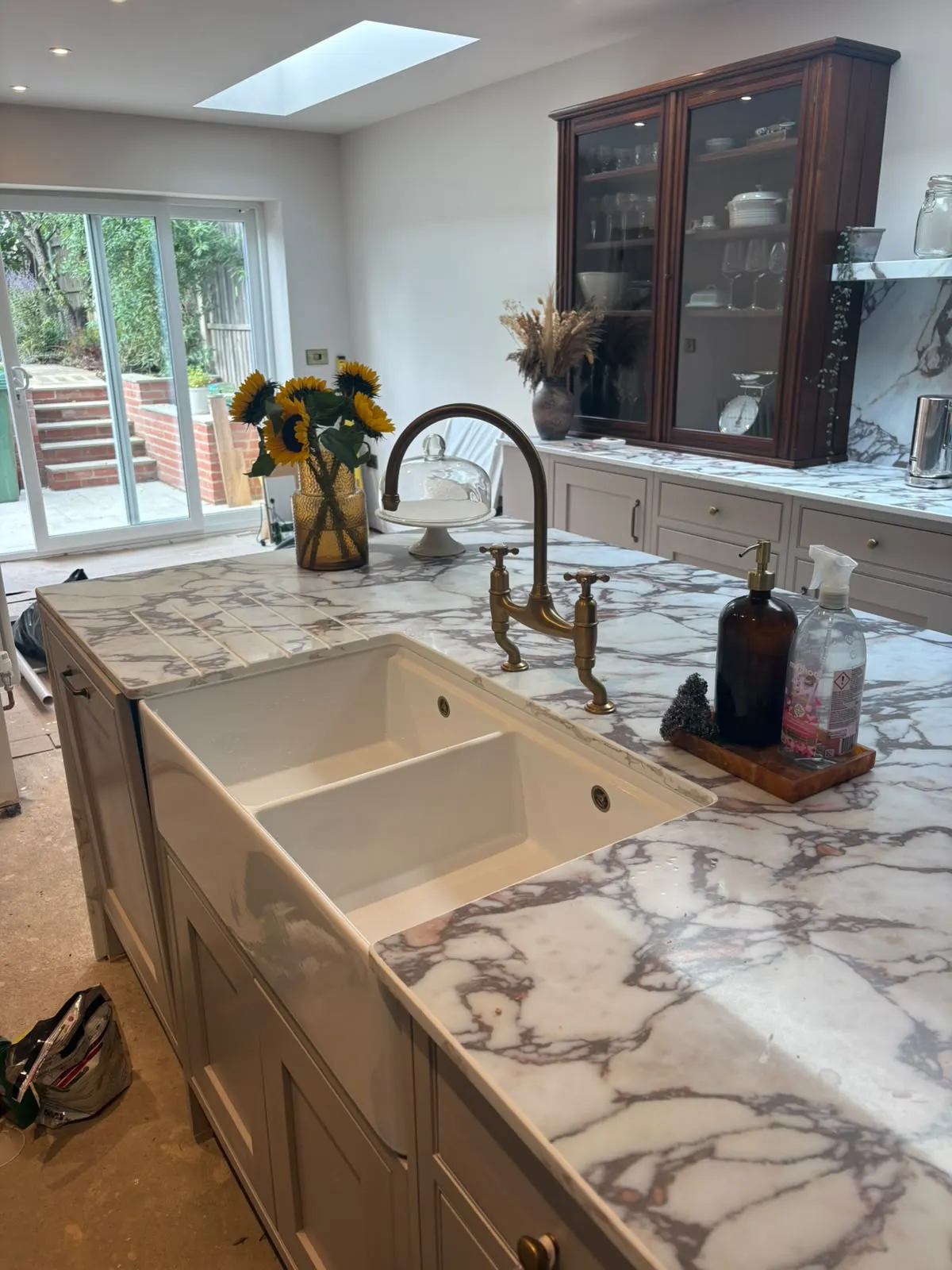 Kitchen tap installation